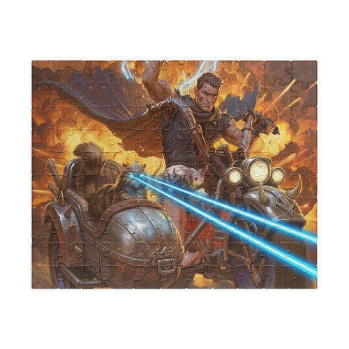 Dungeon Crawler Carl Jigsaw Puzzle — Carl and Princess Donut (110–520 pcs)