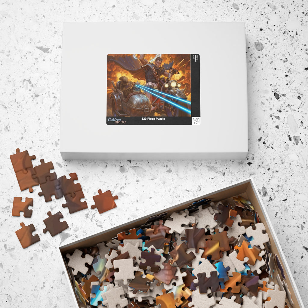 Dungeon Crawler Carl Jigsaw Puzzle — Carl and Princess Donut (110–520 pcs)