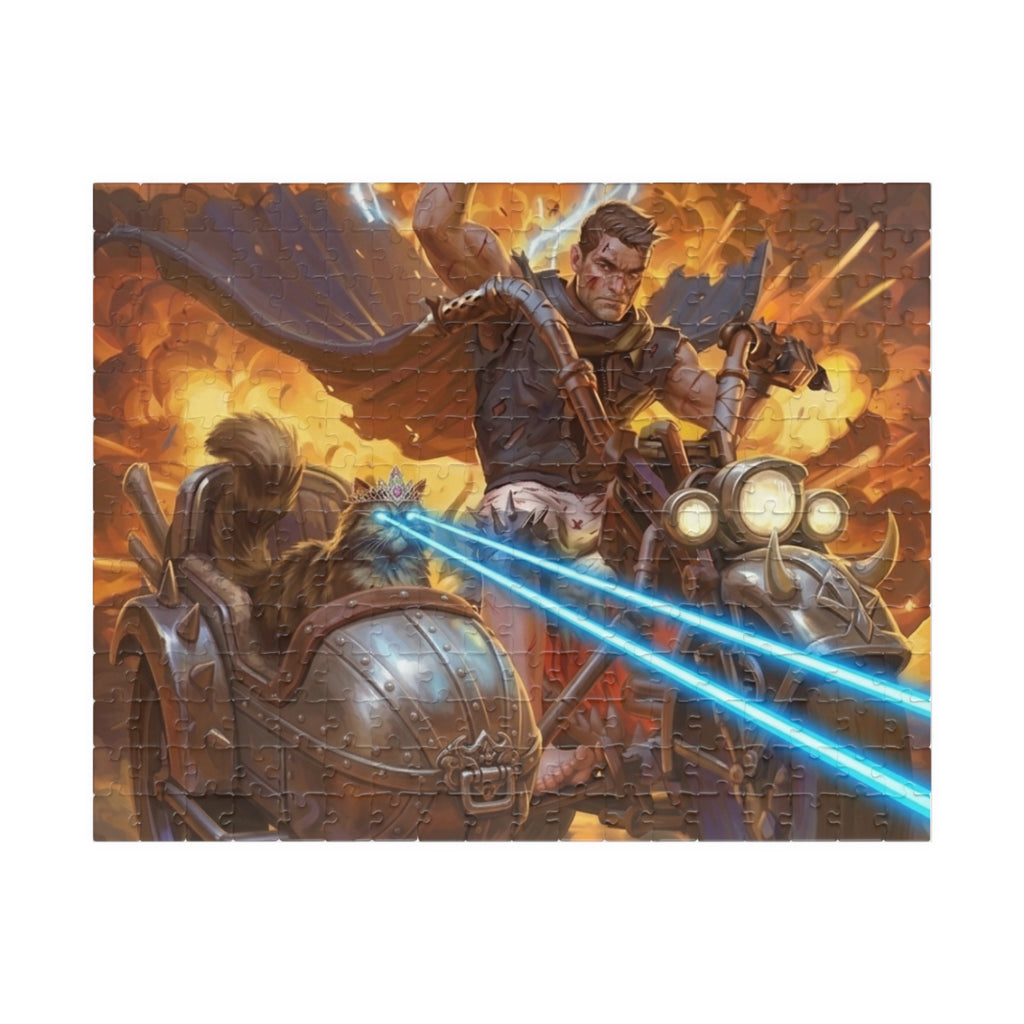 Dungeon Crawler Carl Jigsaw Puzzle — Carl and Princess Donut (110–520 pcs)