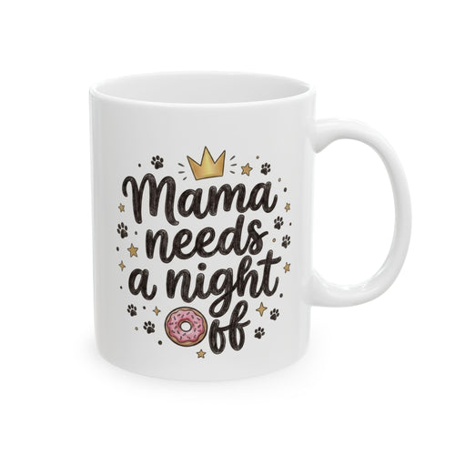 Princess Donut Mug | Dual-Sided Dungeon Crawler Carl Mug | Mama Needs A Night Off