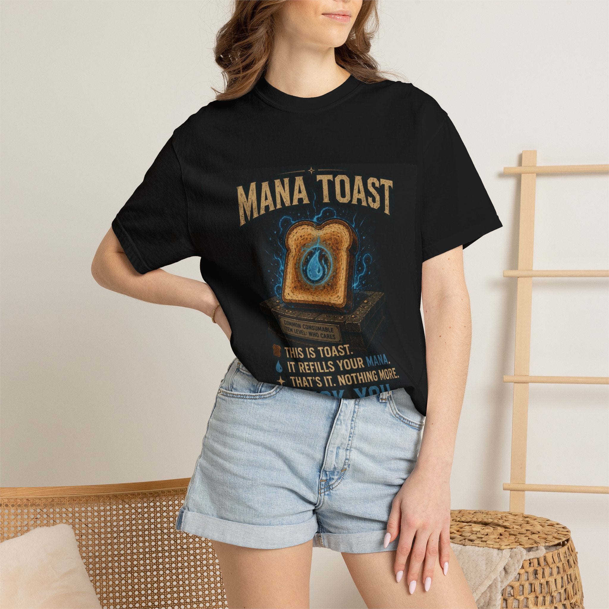 Mana Toast, Comfort Colors T-Shirt | Dungeon Crawler Carl Regeneration Toast Design