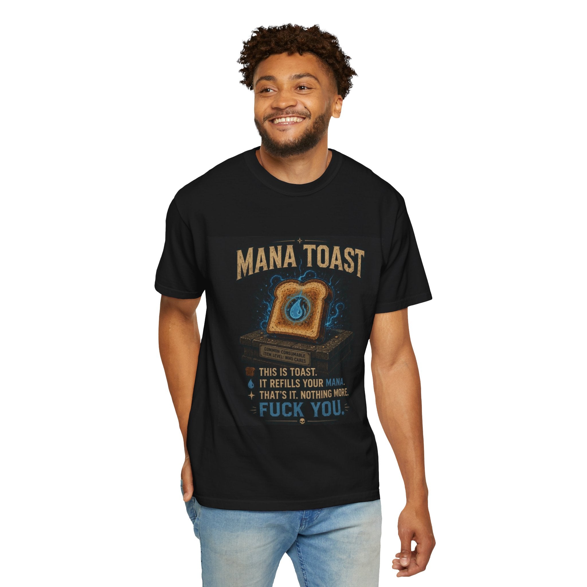 Mana Toast, Comfort Colors T-Shirt | Dungeon Crawler Carl Regeneration Toast Design