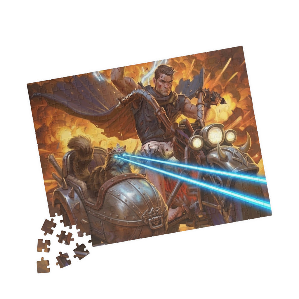 Dungeon Crawler Carl Jigsaw Puzzle — Carl and Princess Donut (110–520 pcs)