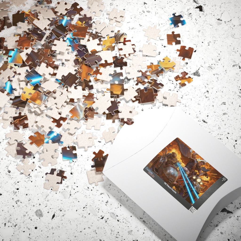 Dungeon Crawler Carl Jigsaw Puzzle — Carl and Princess Donut (110–520 pcs)