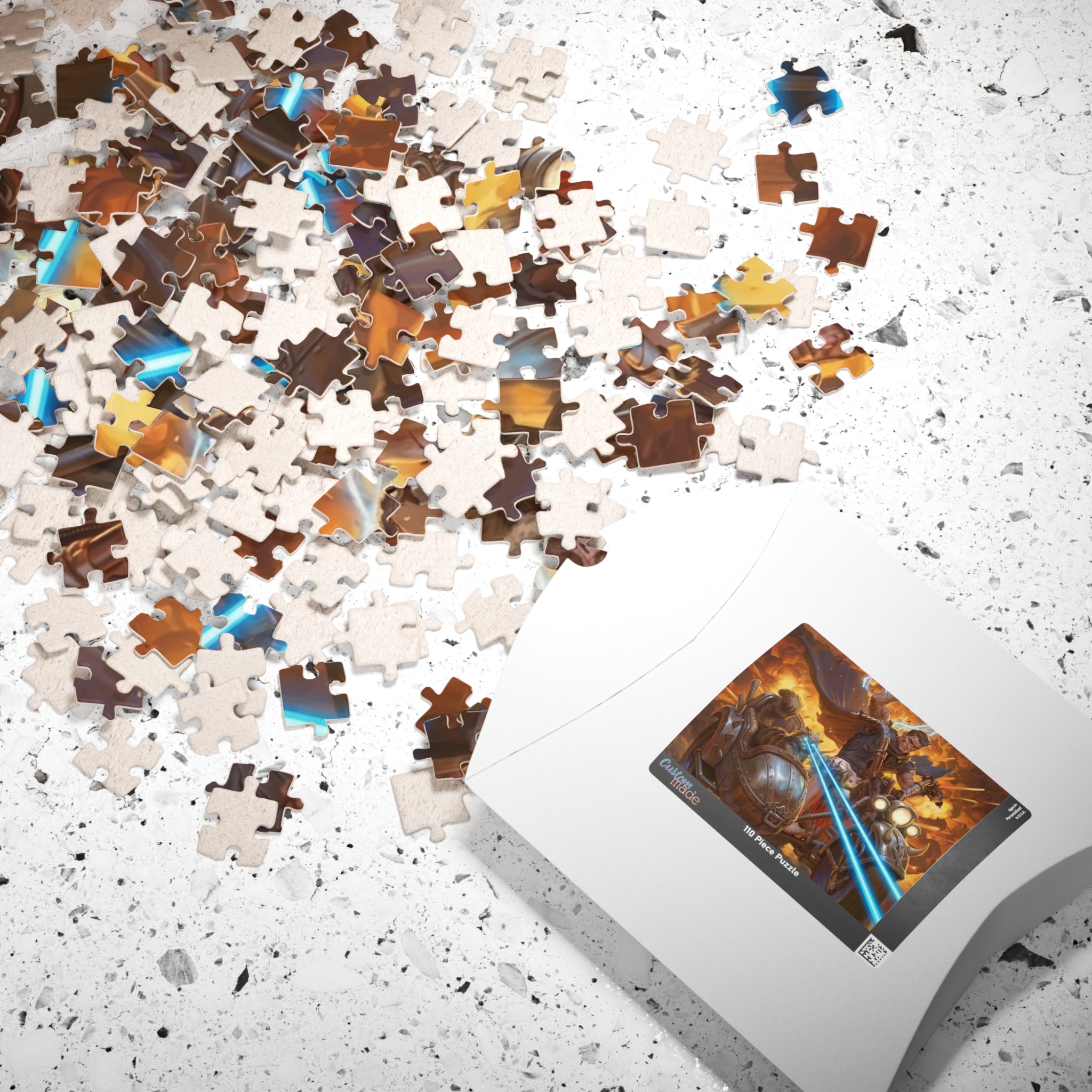 Dungeon Crawler Carl Jigsaw Puzzle — Carl and Princess Donut (110–520 pcs)